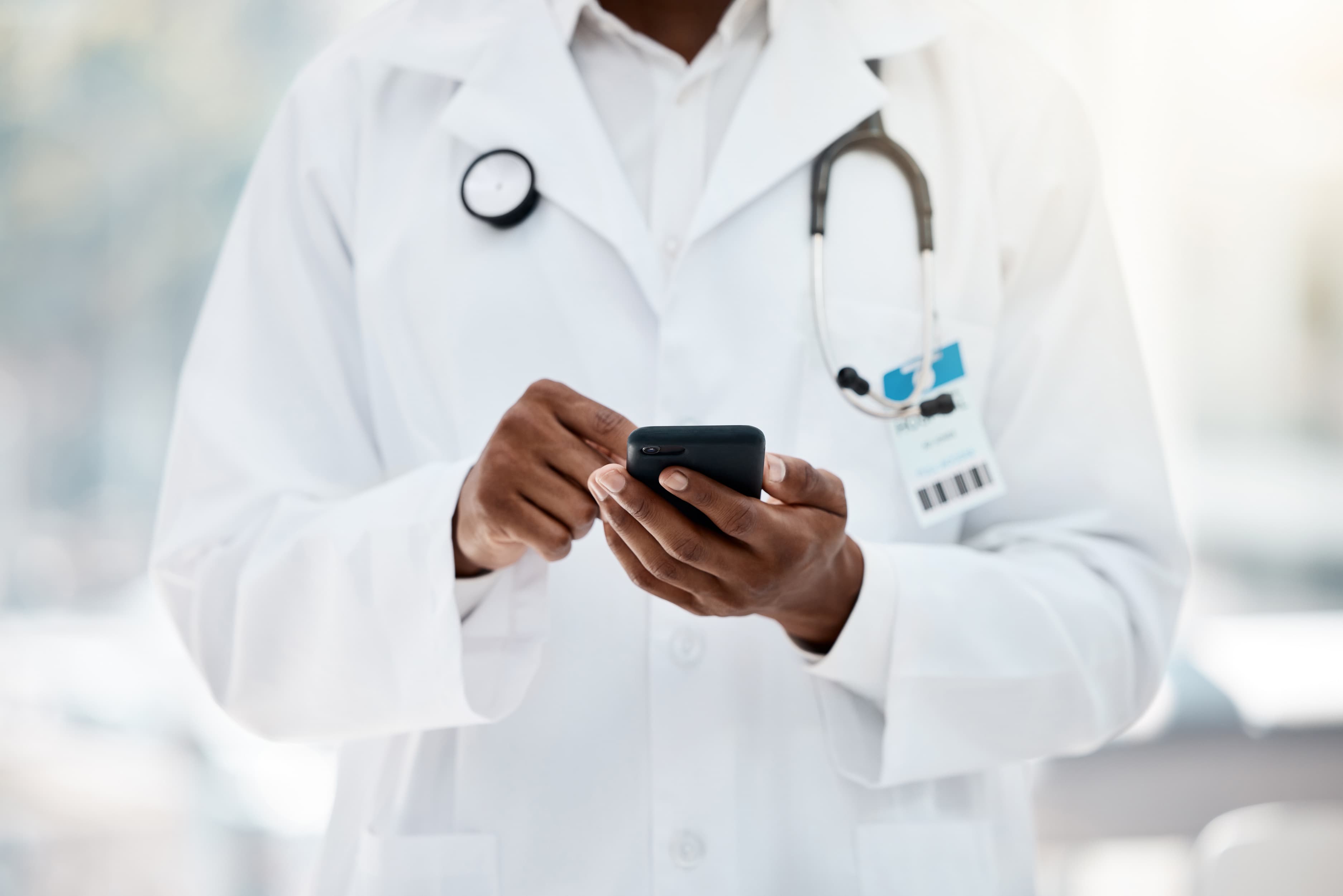 Doctor activating account via phone